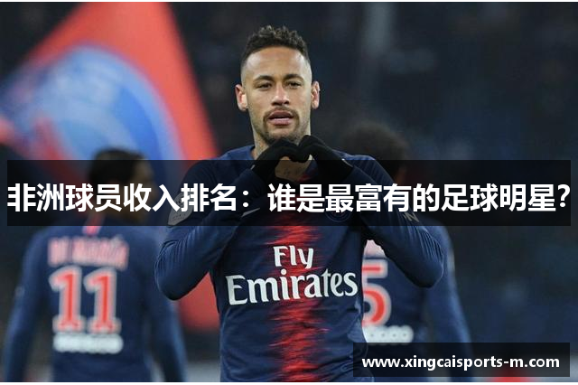 非洲球员收入排名：谁是最富有的足球明星？