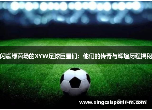 闪耀绿茵场的XYW足球巨星们：他们的传奇与辉煌历程揭秘